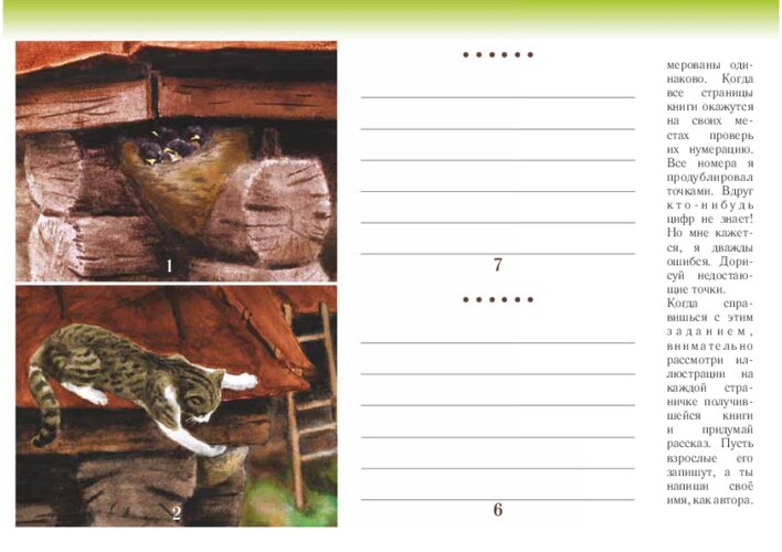 Авторская книжка по картинкам о коте и ласточках, страница 28