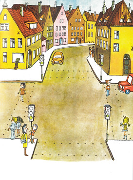 Книжка Таня, Петя и Шарик на улице - страница 35